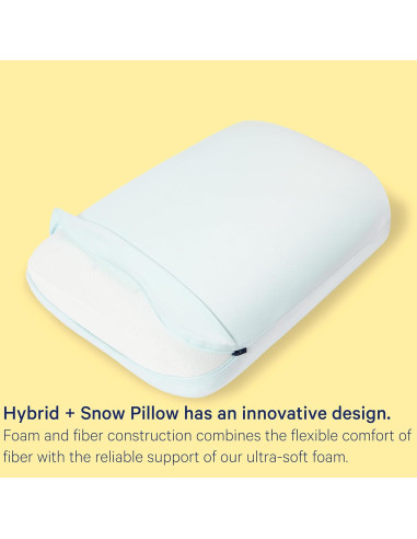 Almohada Híbrida de Nieve Casper Rey y Almohada Original Estándar