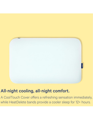 Almohada Híbrida de Nieve Casper Rey y Almohada Original Estándar