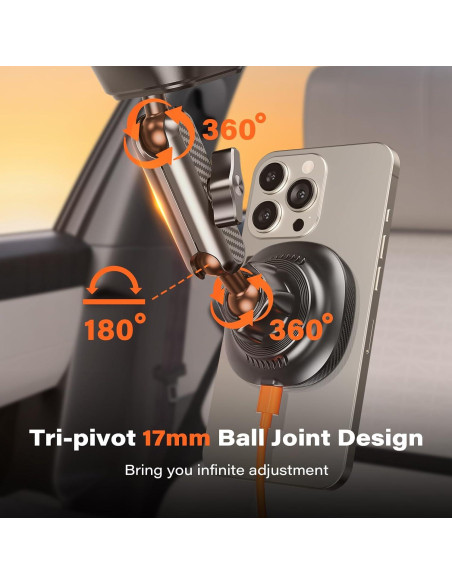 Cargador Inalámbrico A2C Qi2 15W para iPhone 16/15/14/13/12