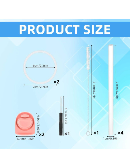 Kit de Repuesto BOXOB para Botella Owala FreeSip 24oz/32oz