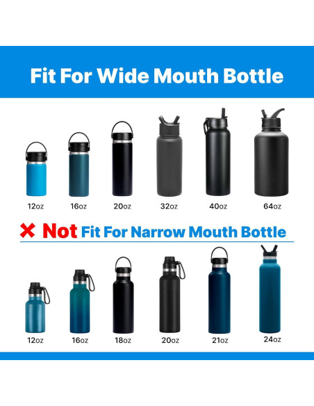 Tapa de Pitorro Bluwing para Botellas Hydro Flask 12-64 oz Tapa de Pitorro Bluwing para Botellas Hydro Flask 12-64 oz