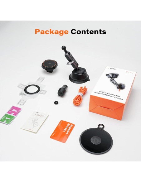 Cargador Inalámbrico A2C Qi2 15W para iPhone 16/15/14/13/12