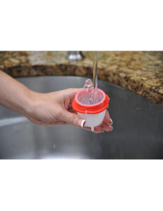 Cocinero de Huevos Egglettes - 4 Tazas de Silicona Antiadherente 2