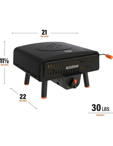 Horno de Pizza Eléctrico Portátil Blackstone Leggero 33 cm