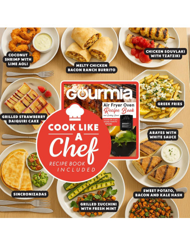 Parrilla Eléctrica Gourmia FoodStation 5-en-1 Sin Humo 1650W