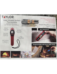 Termómetro Digital Infrarrojo y de Lectura Instantánea Taylor 2