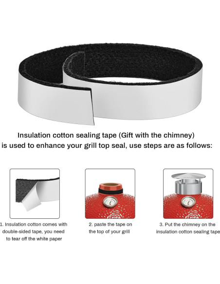 Tapa de Chimenea Vented Skyflame Acero Inoxidable 15.24 cm