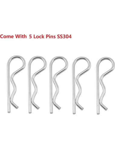 Quemadores de Parrilla de Acero Inoxidable 4PC 40.96cm Grilljob