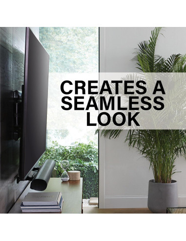 BUNDLE SANUS Soporte Pared TV 90" Inclinación + Barra Sonido