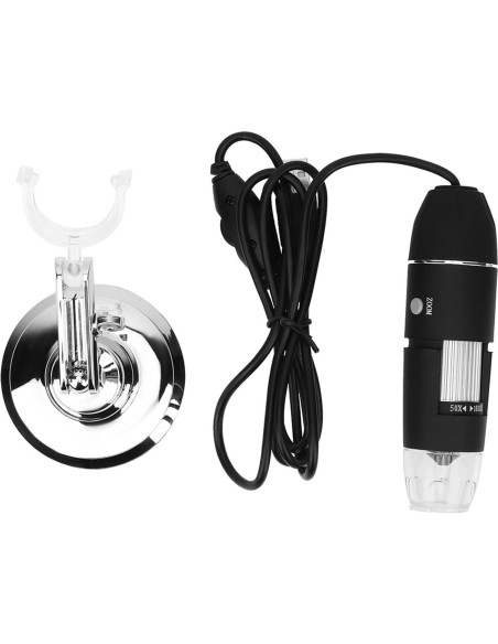 Microscopio Digital FTVOGUE 1600X USB HD con Soporte