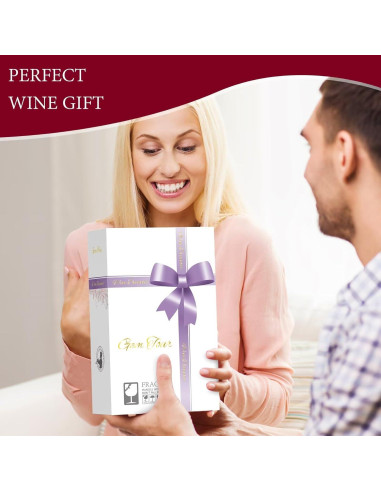 Decantador de Vino de Cristal Gem Tour 750ml Diseño U