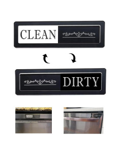 Imán Lavavajillas Limpio Sucio MOONOON Acrílico 15.5x4.5cm