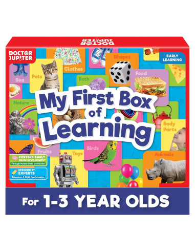 Caja de Aprendizaje Doctor Jupiter para Niños 1-3 Años