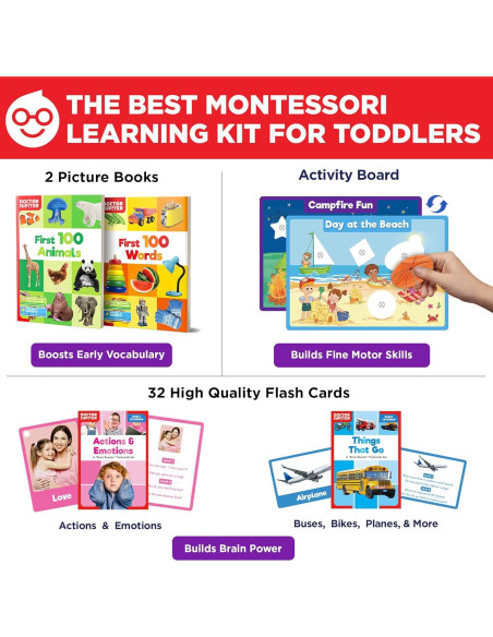 Caja de Aprendizaje Doctor Jupiter para Niños 1-3 Años Caja de Aprendizaje Doctor Jupiter para Niños 1-3 Años