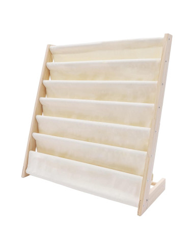 Estantería de Libros Dfmyhked 6 Niveles Madera Pino 79 cm