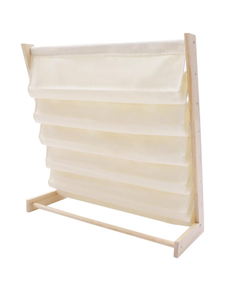 Estantería de Libros Dfmyhked 6 Niveles Madera Pino 79 cm