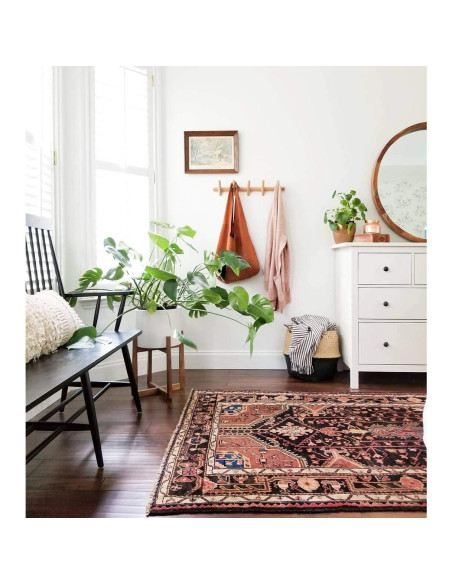 Perchero de Pared Eden & Co de Madera Haya - 5 Ganchos Perchero de Pared Eden & Co de Madera Haya - 5 Ganchos