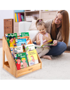 Estantería Montessori Old Canal 5 Niveles para Libros y Juguetes 2