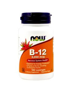 Suplemento de Vitamina B-12 2000mcg Now Foods 100 Cápsulas