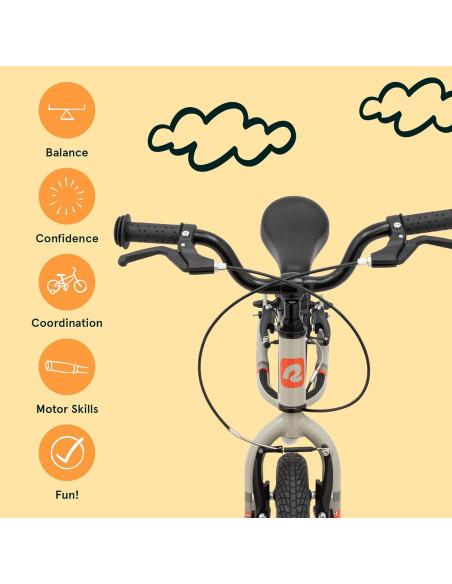 Bicicleta de Equilibrio Retrospec Cub Plus XL 14" para Niños