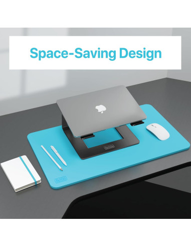 Soporte Ergonómico para Laptop BLACK+DECKER, Aluminio Negro