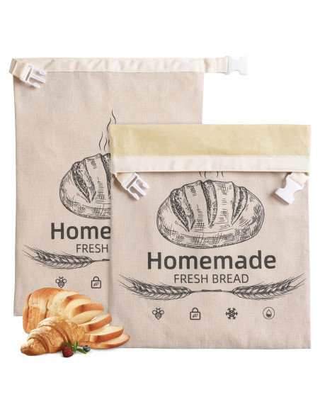 Paquete de 2 Bolsas de Cera de Abeja AZLTC 43x32 cm Ecológicas