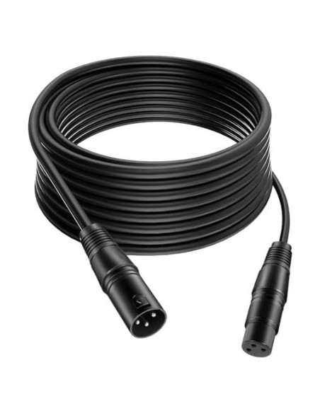 Cable DMX Balanceado Blindado 3 Pines GdjRttk 2.5m