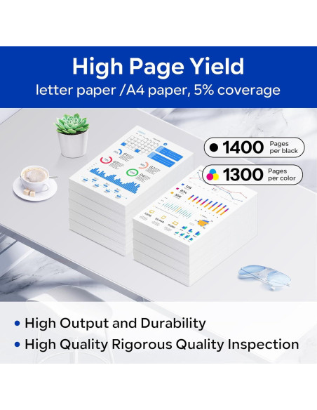 Cartucho de Tóner Compatible TN223 Padua - 4 Paquete
