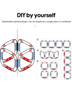 Paquete de 5 Puertas de Carreras FPV Mochalight 60-85 cm 2