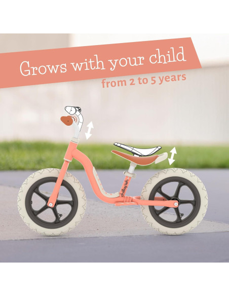 Bicicleta de Equilibrio Chillafish Charlie Lux 30 cm para Niños 2-5 Años