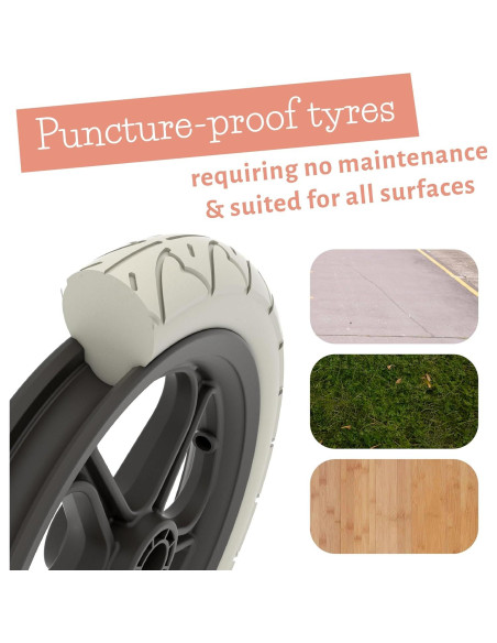 Bicicleta de Equilibrio Chillafish Charlie Lux 30 cm para Niños 2-5 Años