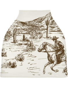 Funda Suave para Asiento de Auto Bebé xigua - Cubierta Lactancia 2