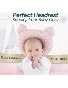 Cojín de Lactancia Blessique Rosa, Ergonomía y Comodidad 2