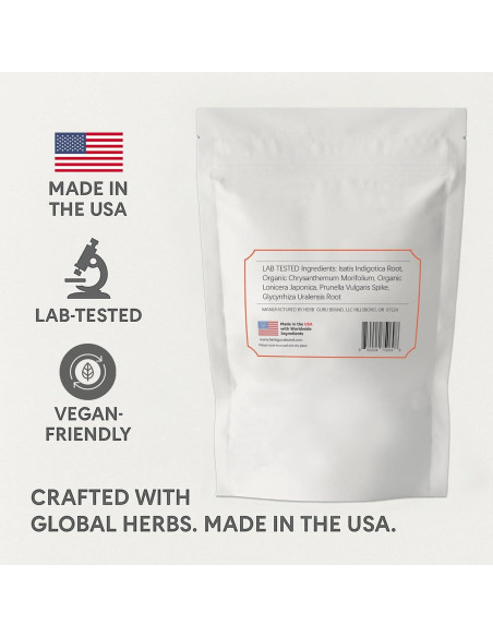 Bolsitas de Té Herbal Herb Guru Cool Down - 24.99g Sin Cafeína