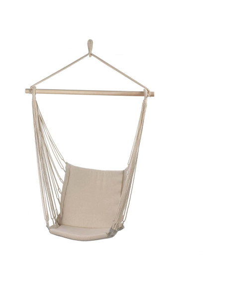 Silla Colgante Acolchada Zingz & Thingz Crema 96.5x45.1 cm