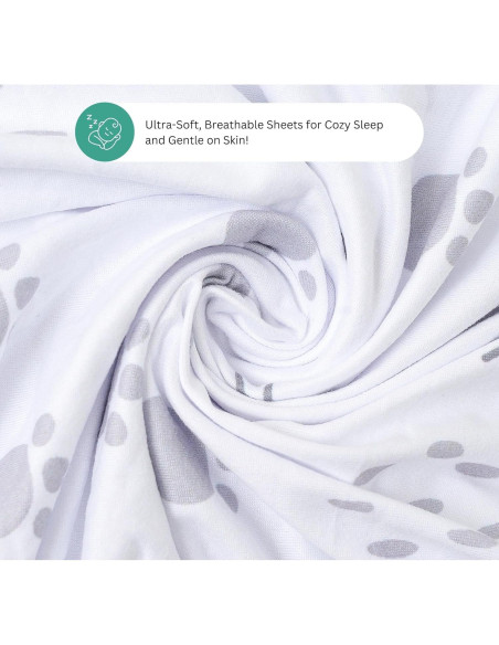 Sábanas para Cuna Tansy Panda 3 Piezas 84x43 cm Gris Oso Sábanas para Cuna Tansy Panda 3 Piezas 84x43 cm Gris Oso