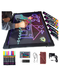 Tablero LED de Escritura Edenshow 40.64x30.48cm Borrable