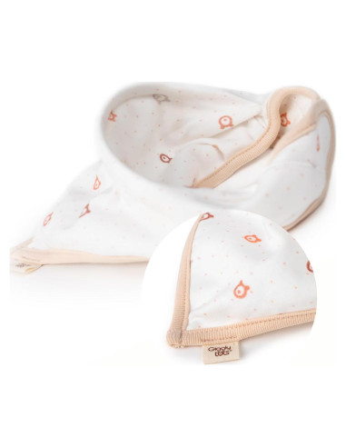 Babero Sujetador de Chupete Giggly Tots 0-6 Meses Unisex