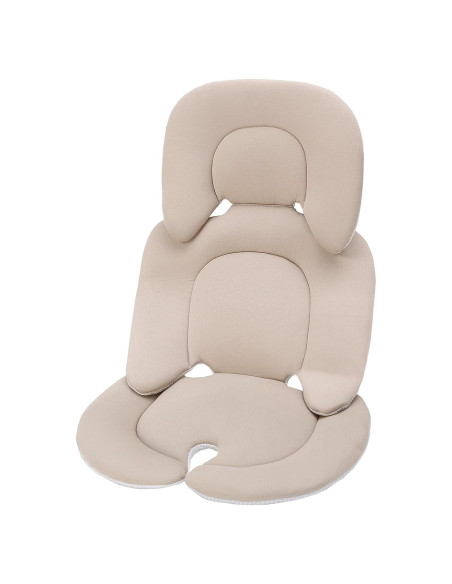 Cojín para Asiento de Auto Bebés Universal Beige - Reversible
