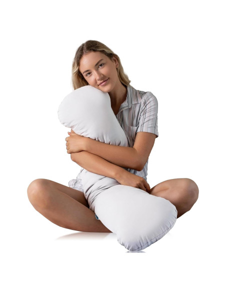 Almohada Corporal con Peso SleepCloud 104cm x 25cm Refrigerante