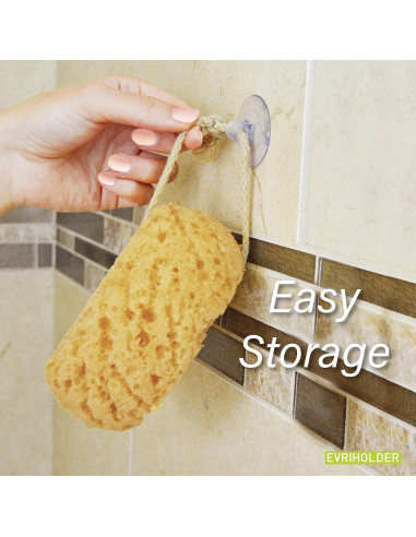 Esponja Corporal Exfoliante Evriholder - Paquete de 2