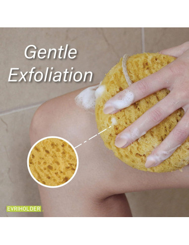 Esponja Corporal Exfoliante Evriholder - Paquete de 2