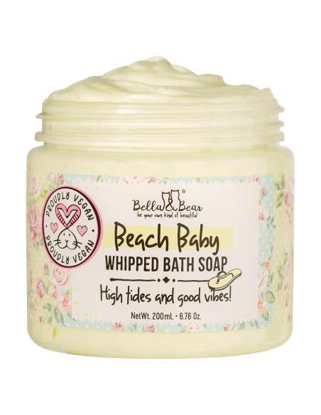 Jabón de Baño Batido Bella & Bear Playa Bebé 189g Hidratante