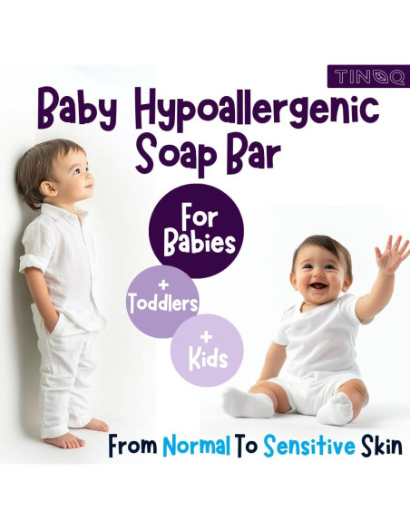 Jabón y Champú Hipoalergénico TINOQ para Bebés 340g