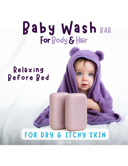 Jabón y Champú Hipoalergénico TINOQ para Bebés 340g