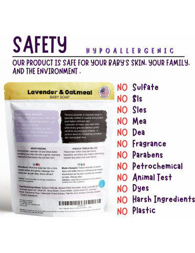 Jabón y Champú Hipoalergénico TINOQ para Bebés 340g