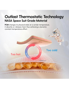 Saco de Sueño Termostático 100% Algodón Rosa 6-12 Meses TOG 2.5 2