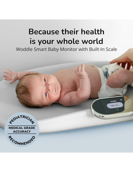 Cambiador Inteligente Woddle con Balanza y Calentador 9.07 kg