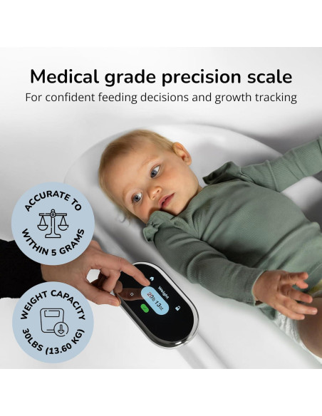 Cambiador Inteligente Woddle con Balanza y Calentador 9.07 kg