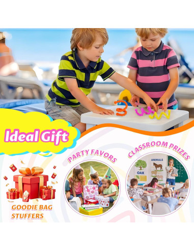 Juguetes Antiestrés Sensibles Soarly - Set de 6 Varitas 28.2 cm